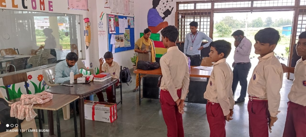Blood test camp